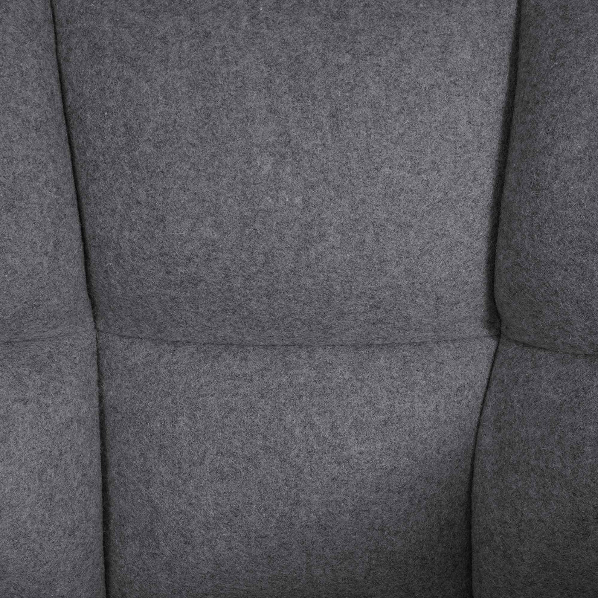 Taburete de Bar Damaso con Fieltro y Base de Cuatro Patas